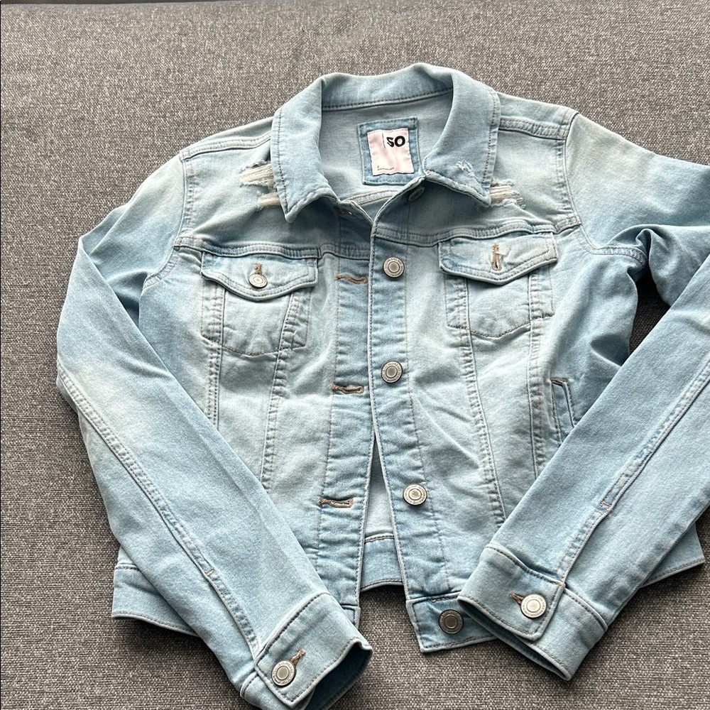 SO Light Blue Denim Jacket
